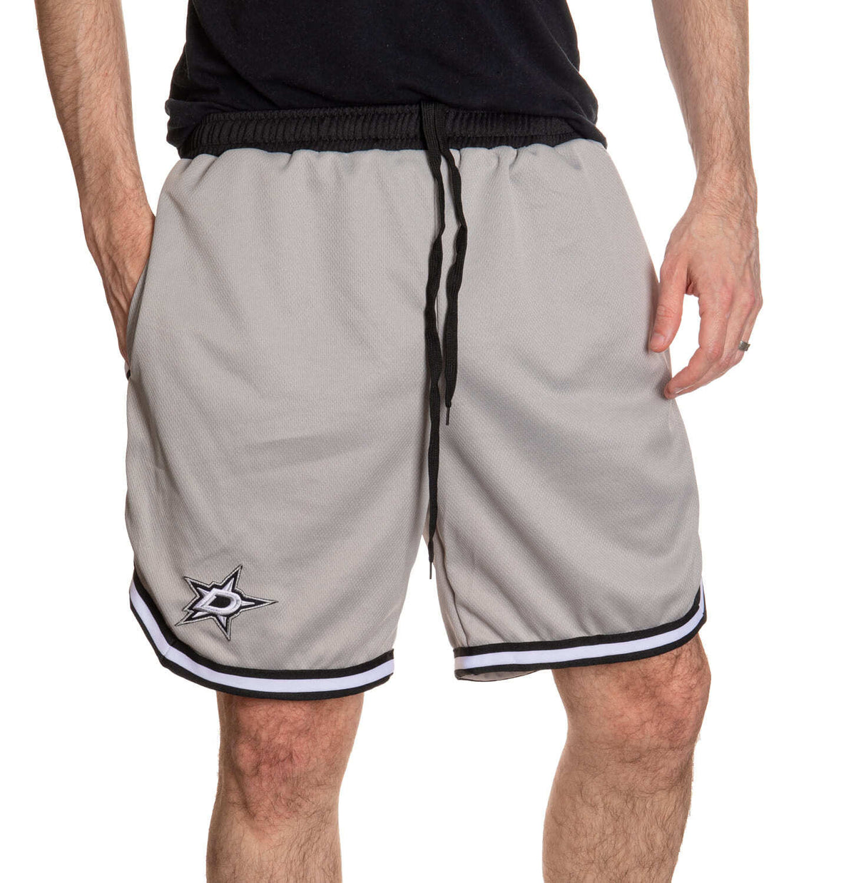 Dallas Stars Men's 2 Tone Air Mesh Shorts Lined with Pockets