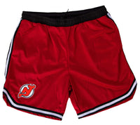Load image into Gallery viewer, New Jersey Devils Men&#39;s 2 Tone Air Mesh Shorts Lined with Pockets

