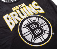 Load image into Gallery viewer, Boston Bruins Ladies &quot;Distressed&quot; Lace Flowy Tank Top
