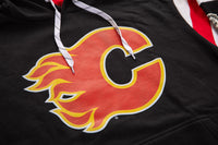 Load image into Gallery viewer, Calgary Flames Varsity Retro Style Hoodie
