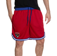 Load image into Gallery viewer, Florida Panthers Men&#39;s 2 Tone Air Mesh Shorts Lined with Pockets
