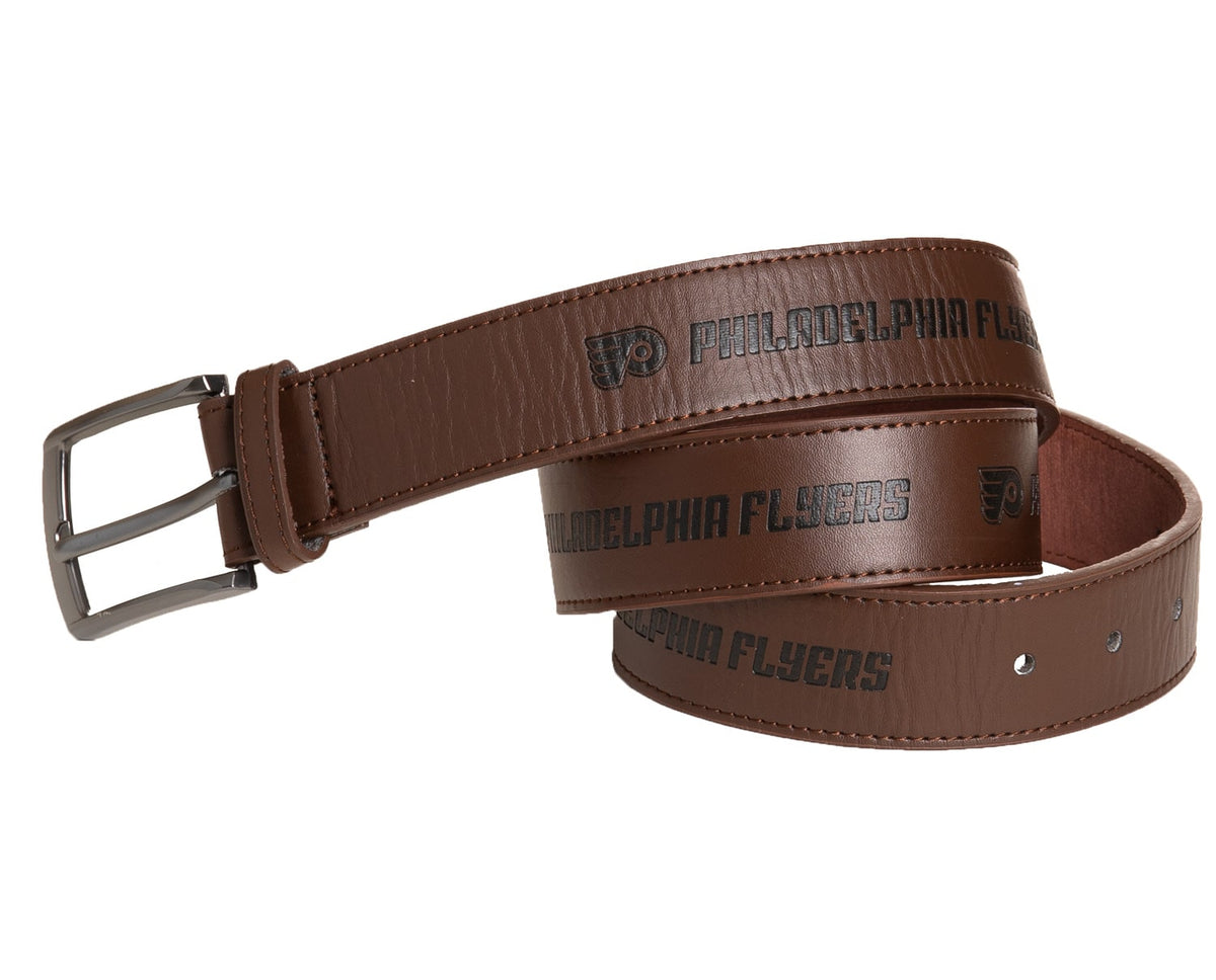 Philadelphia Flyers Adjustable Leather Belt