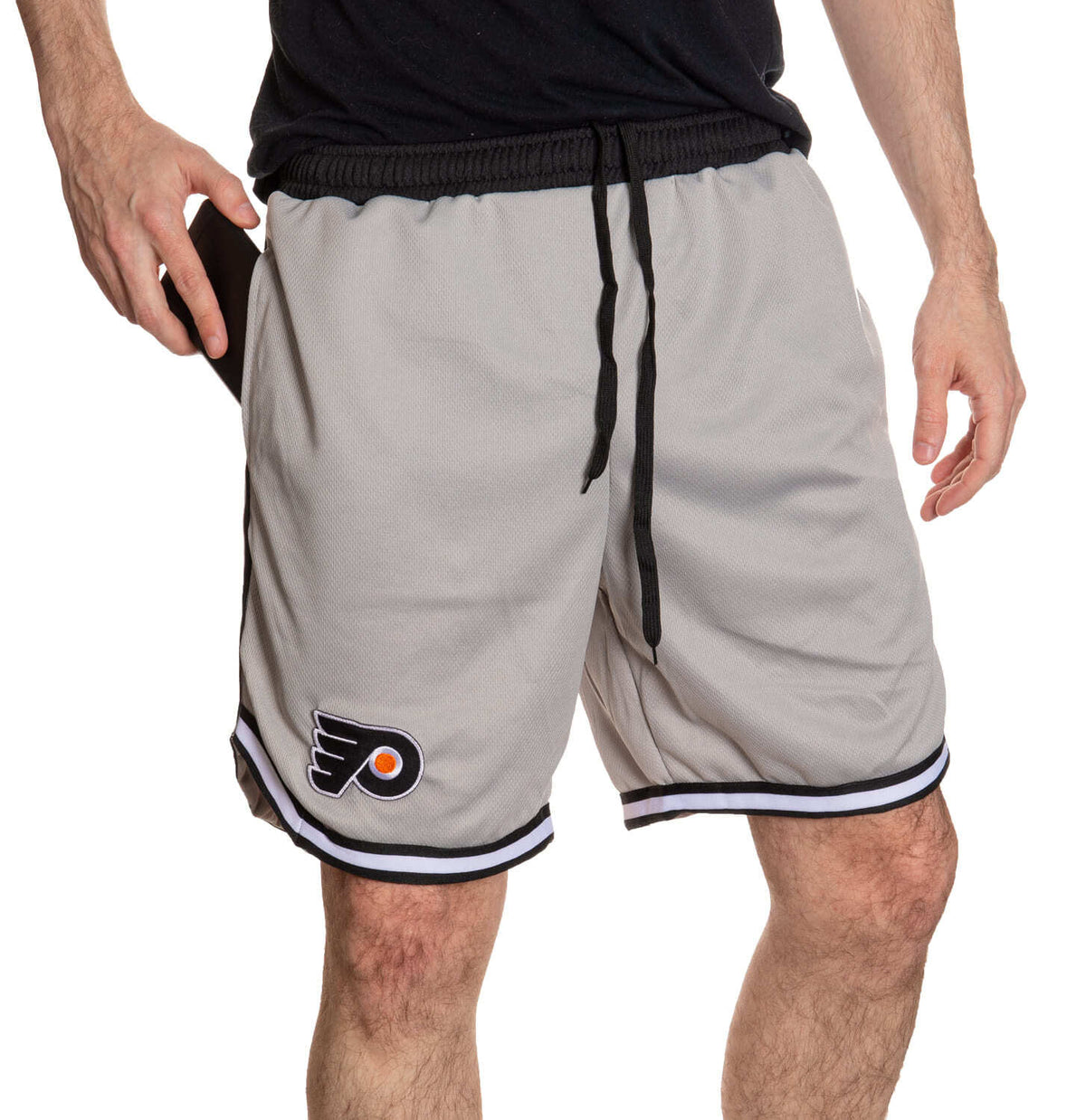 Philadelphia Flyers Men's 2 Tone Air Mesh Shorts Lined with Pockets