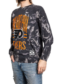 Load image into Gallery viewer, Philadelphia Flyers Crystal Tie Dye Long Sleeve Shirt
