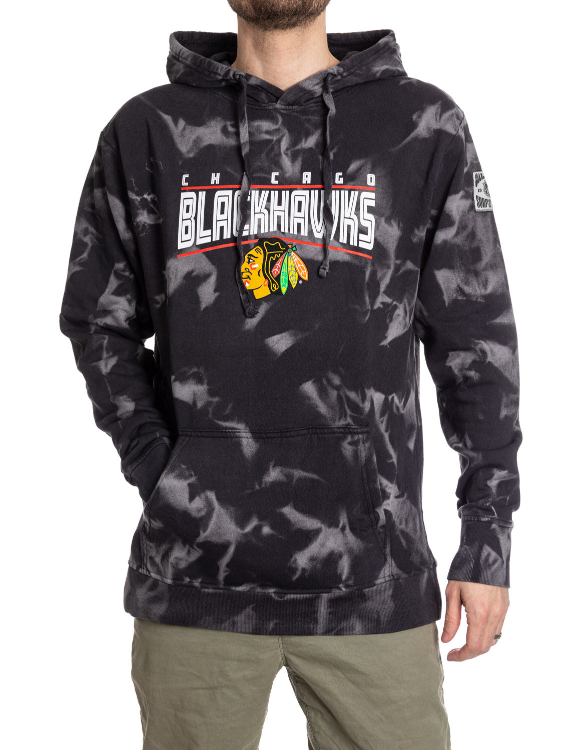  Calhoun NHL Surf & Skate Unisex Spiral Tie Dye Ultra-Soft  Crewneck Sweatshirt – The Sunset Collection (Small, Chicago Blackhawks) :  Sports & Outdoors