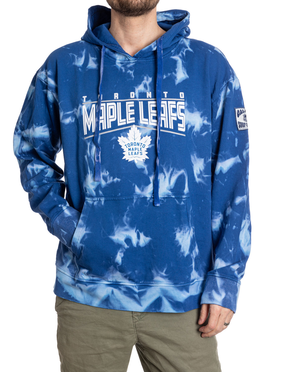 Toronto Maple Leafs Crystal Tie Dye Hoodie
