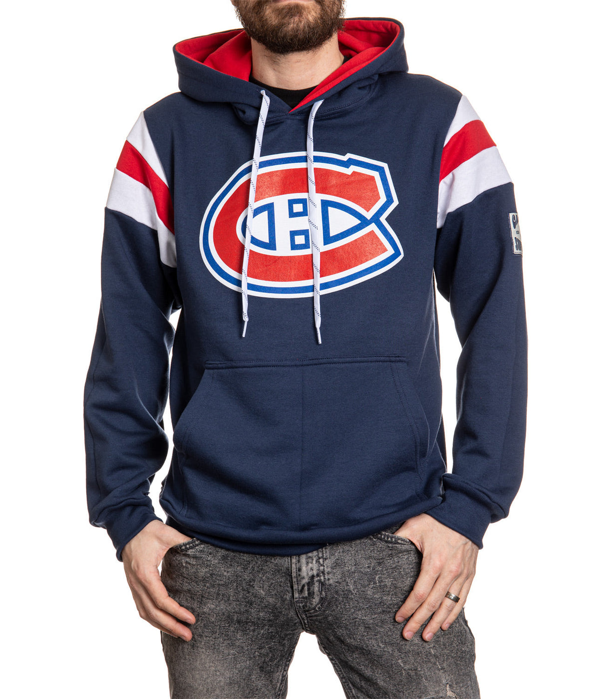 Montreal Canadiens Varsity Retro Style Hoodie