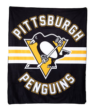 Load image into Gallery viewer, Pittsburgh Penguins Beach Throw Blanket
