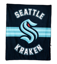 Load image into Gallery viewer, Seattle Kraken Beach Throw Towel 
