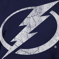 Load image into Gallery viewer, Tampa Bay Lightning Short Sleeve Rashguard - Distressed Logo

