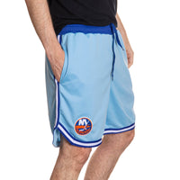 Load image into Gallery viewer, New York Islanders Men&#39;s 2 Tone Air Mesh Shorts Lined with Pockets
