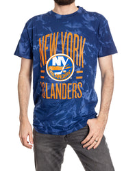 Load image into Gallery viewer, New York Islanders Crystal Tie Dye T-Shirt
