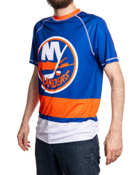 Load image into Gallery viewer, New York Islanders Short Sleeve Game Day Rashguard
