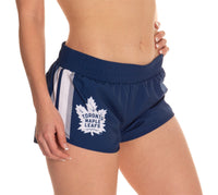 Load image into Gallery viewer, Toronto Maple Leafs Striped Ladies Board Shorts

