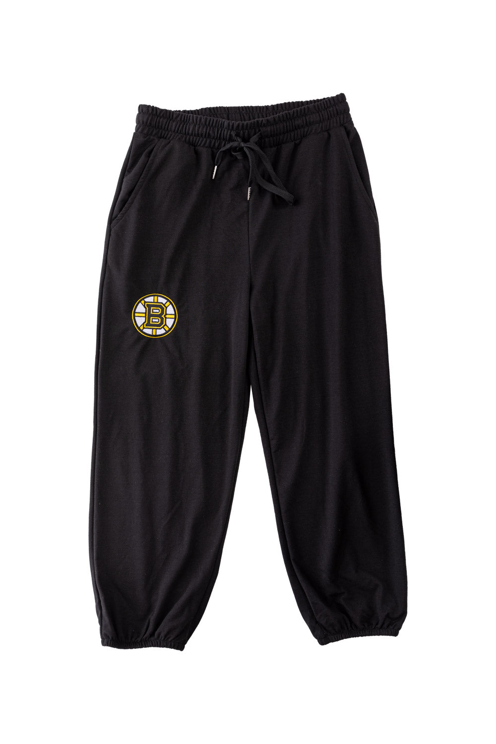 Boston Bruins Ladies Cropped Jogger Style Track Pants