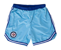 Load image into Gallery viewer, Winnipeg Jets Men&#39;s 2 Tone Air Mesh Shorts Lined with Pockets
