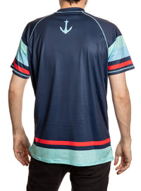 Load image into Gallery viewer, Seattle Kraken Short Sleeve Game Day Rashguard
