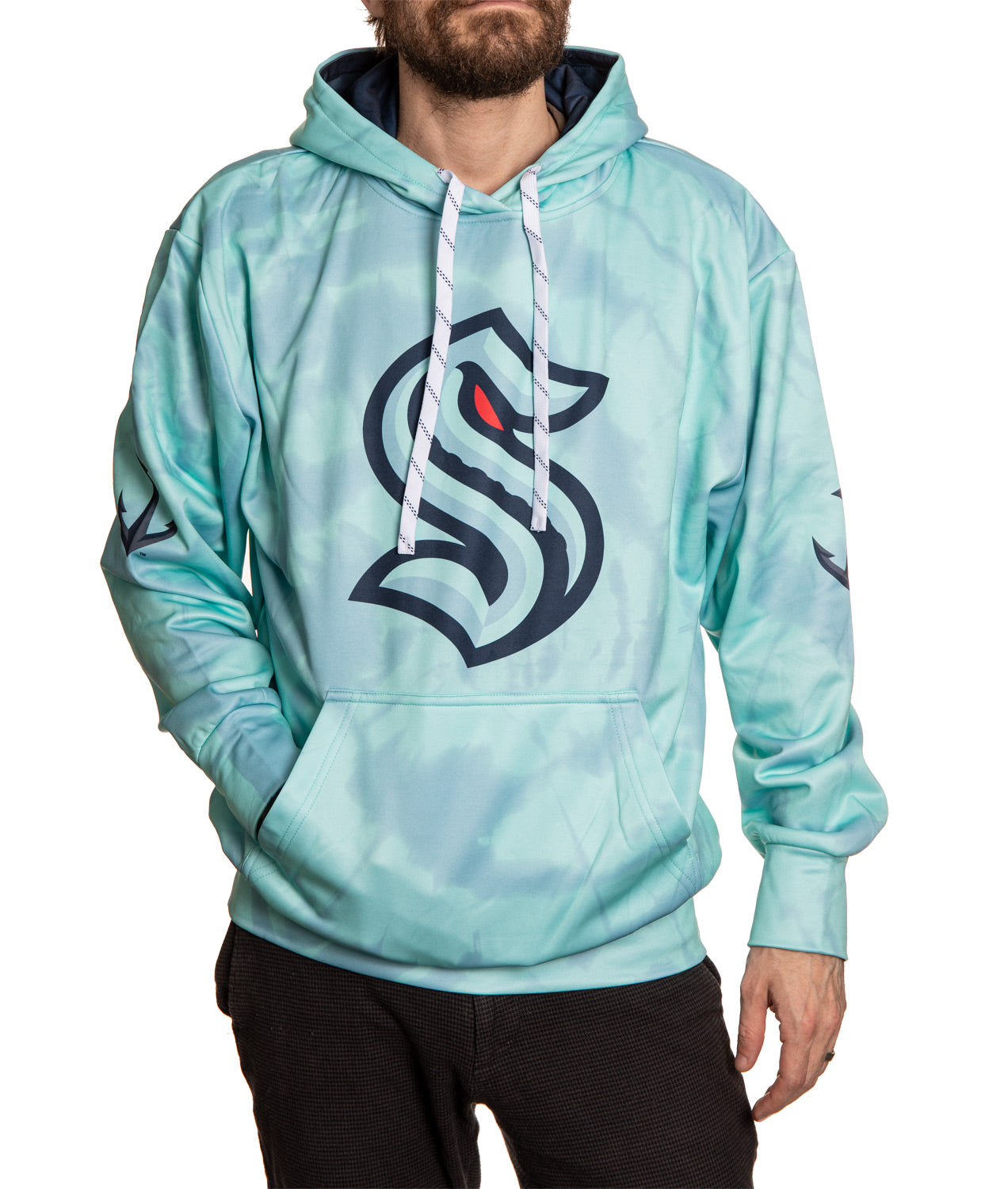 NHL シアトルクラーケン プルオーバーフーディー Seattle Kraken Gear, Kraken Jerseys, Store, Kraken Pro Shop