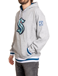 Load image into Gallery viewer, Seattle Kraken &quot;Muskoka Style&quot; Premium Chenille Woven Logo Hoodie
