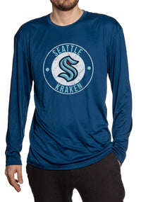 Load image into Gallery viewer, Seattle Kraken Performance Long Sleeve Rashguard - Pre sale
