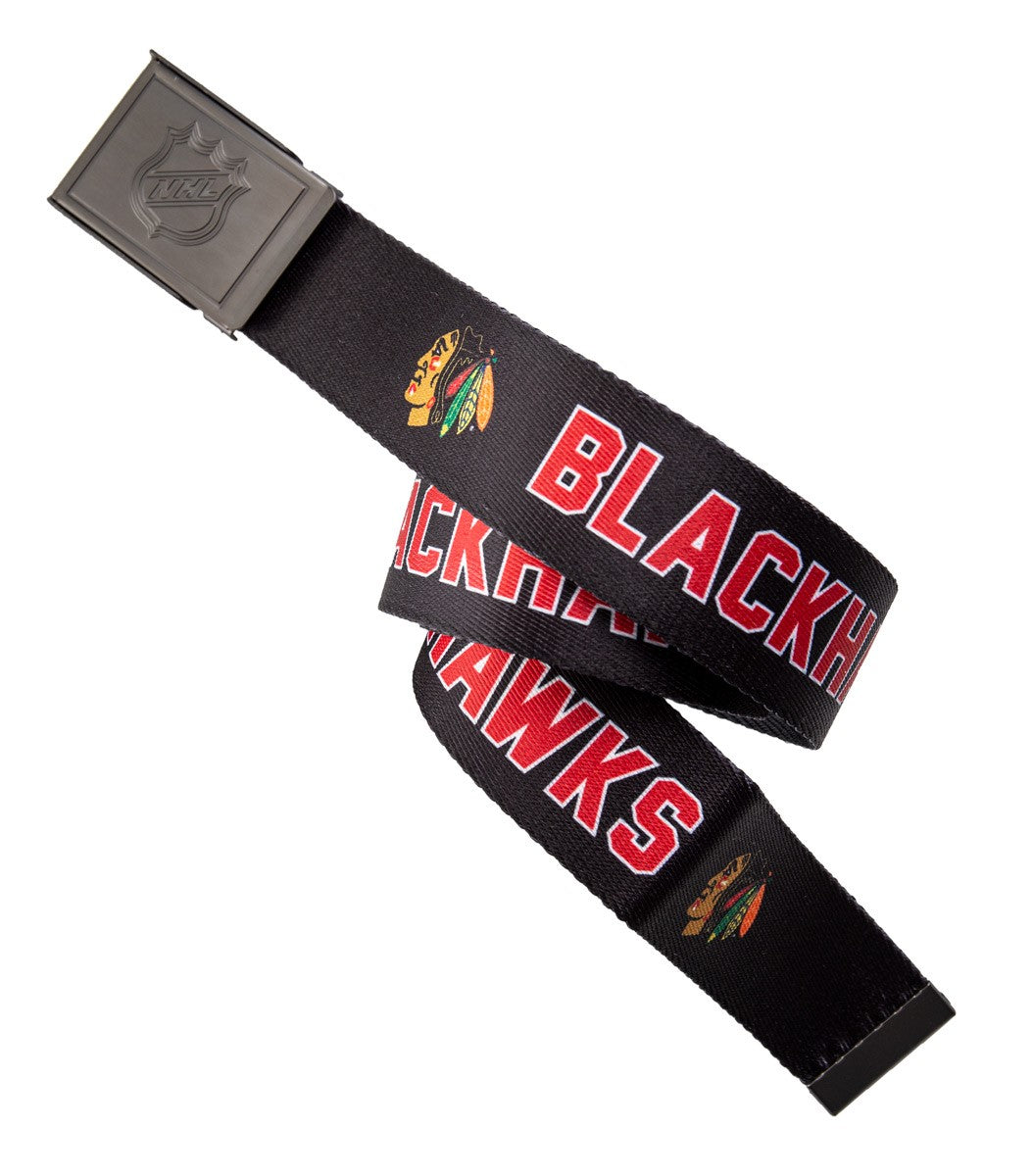 Chicago Blackhawks Adjustable Woven Belt Product Photo