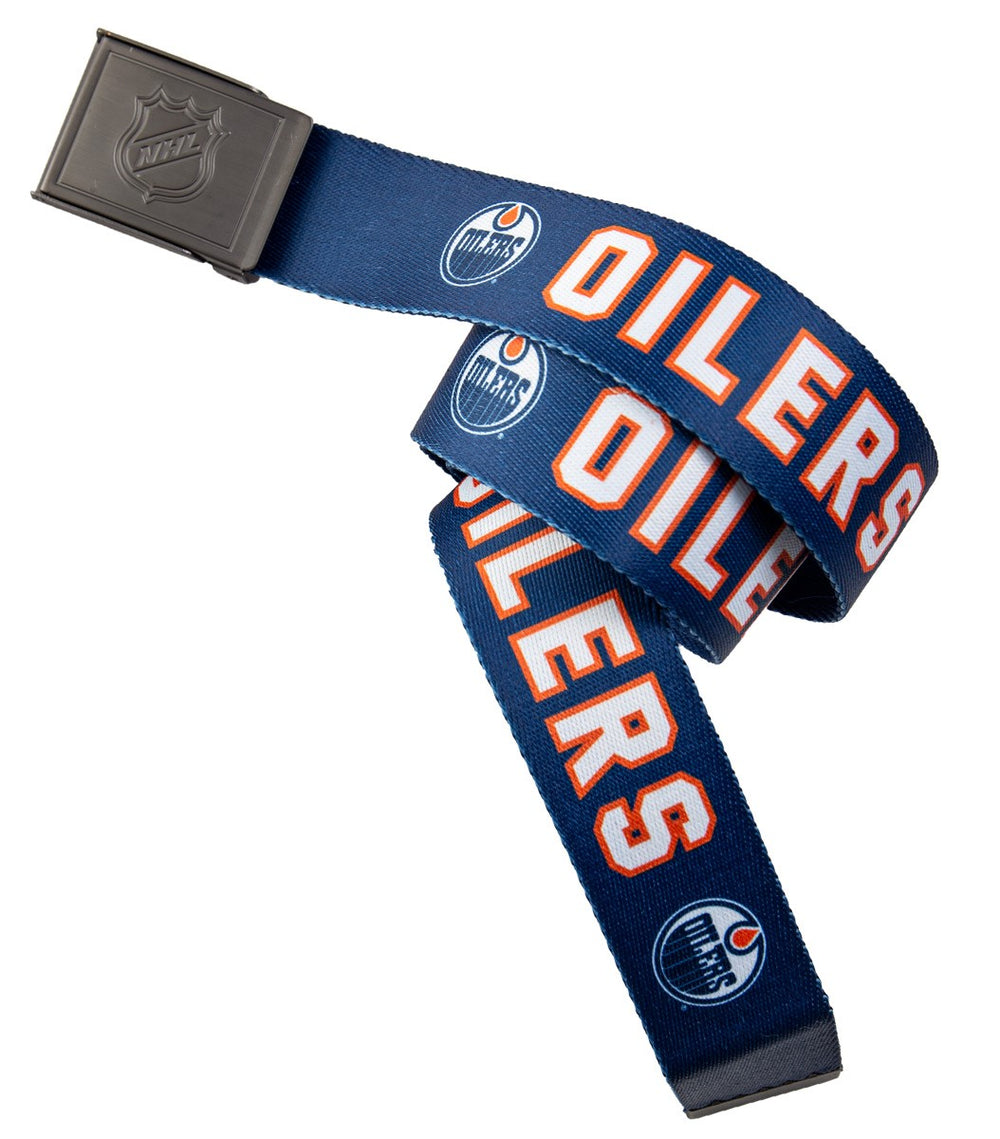 Edmonton Oilers Adjustable Woven Belt Product Photo