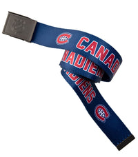 Load image into Gallery viewer, Montreal Canadiens Adjustable Woven Belt Product Photo
