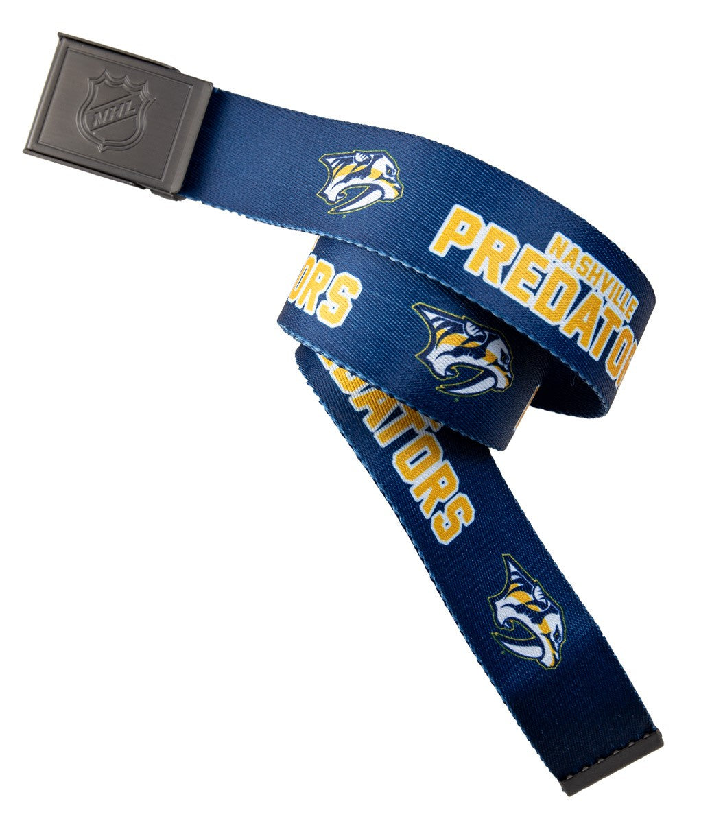 Nashville Predators Adjustable Woven Belt Product Photo