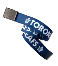 Load image into Gallery viewer, Toronto Maple Leafs Adjustable Woven Belt Product Photo
