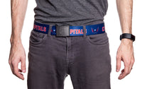 Load image into Gallery viewer, Washington Capitals Adjustable Woven Belt Modelled Front View
