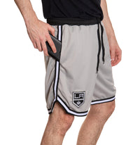 Load image into Gallery viewer, Los Angeles Kings Men&#39;s 2 Tone Air Mesh Shorts Lined with Pockets
