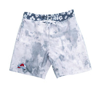 Load image into Gallery viewer, Colorado Avalanche Grey Watercolour Boardshorts for Men
