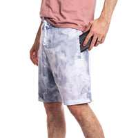 Load image into Gallery viewer, New Jersey Devils Grey Watercolour Boardshorts for Men
