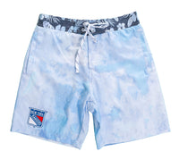 Load image into Gallery viewer, New York Rangers Blue Watercolour Boardshorts for Men
