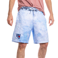 Load image into Gallery viewer, New York Rangers Blue Watercolour Boardshorts for Men
