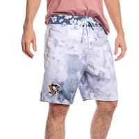 Load image into Gallery viewer, Pittsburgh Penguins Grey Watercolour Boardshorts for Men
