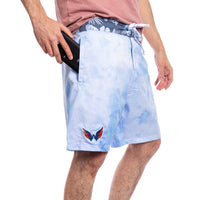 Load image into Gallery viewer, Washington Capitals Blue Watercolour Boardshorts for Men
