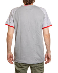 Load image into Gallery viewer, Montreal Canadiens Reverse French Terry Striped Men&#39;s T-Shirt
