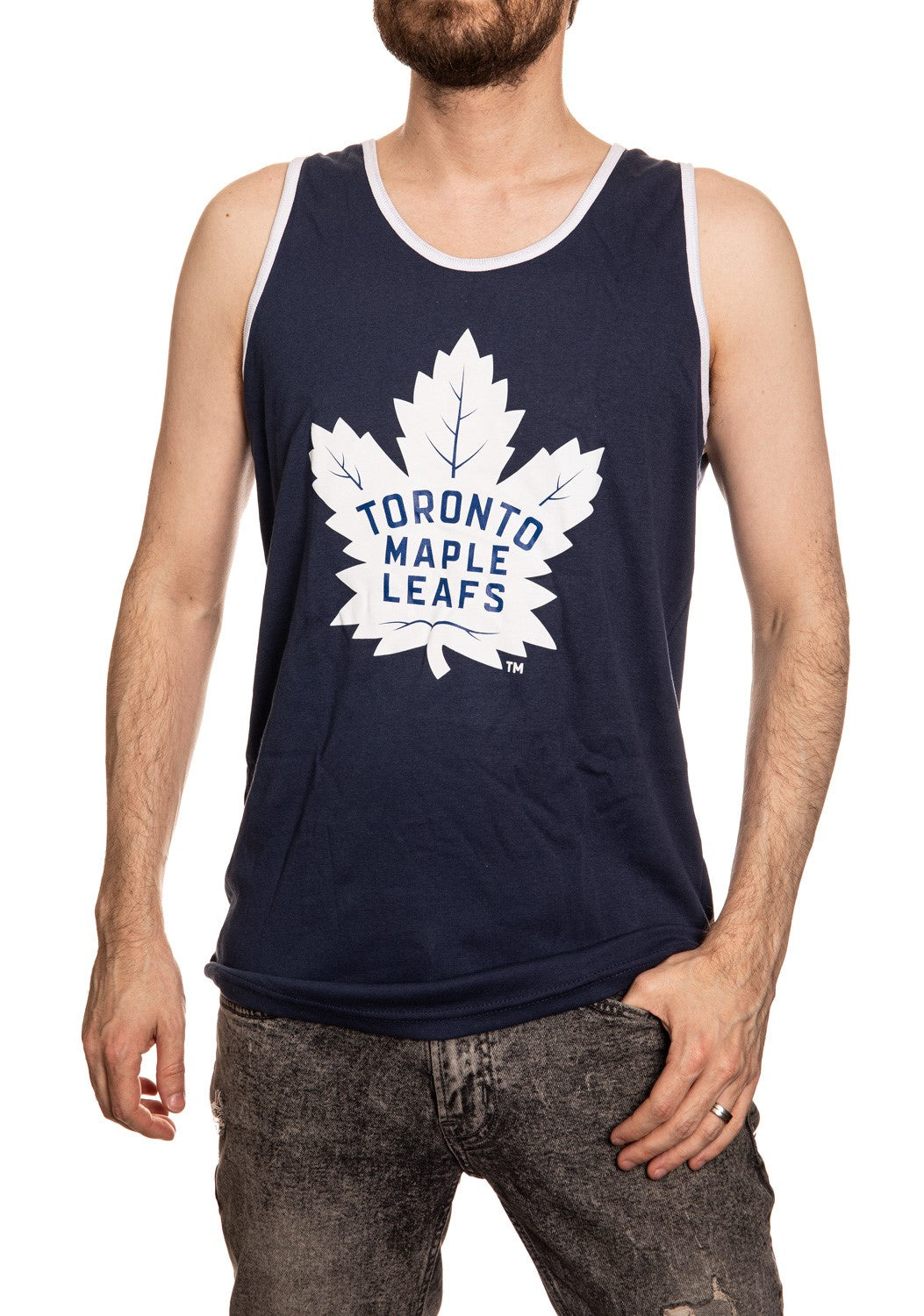 Toronto Maple Leafs NHL Classic Cotton Tank Top for Men