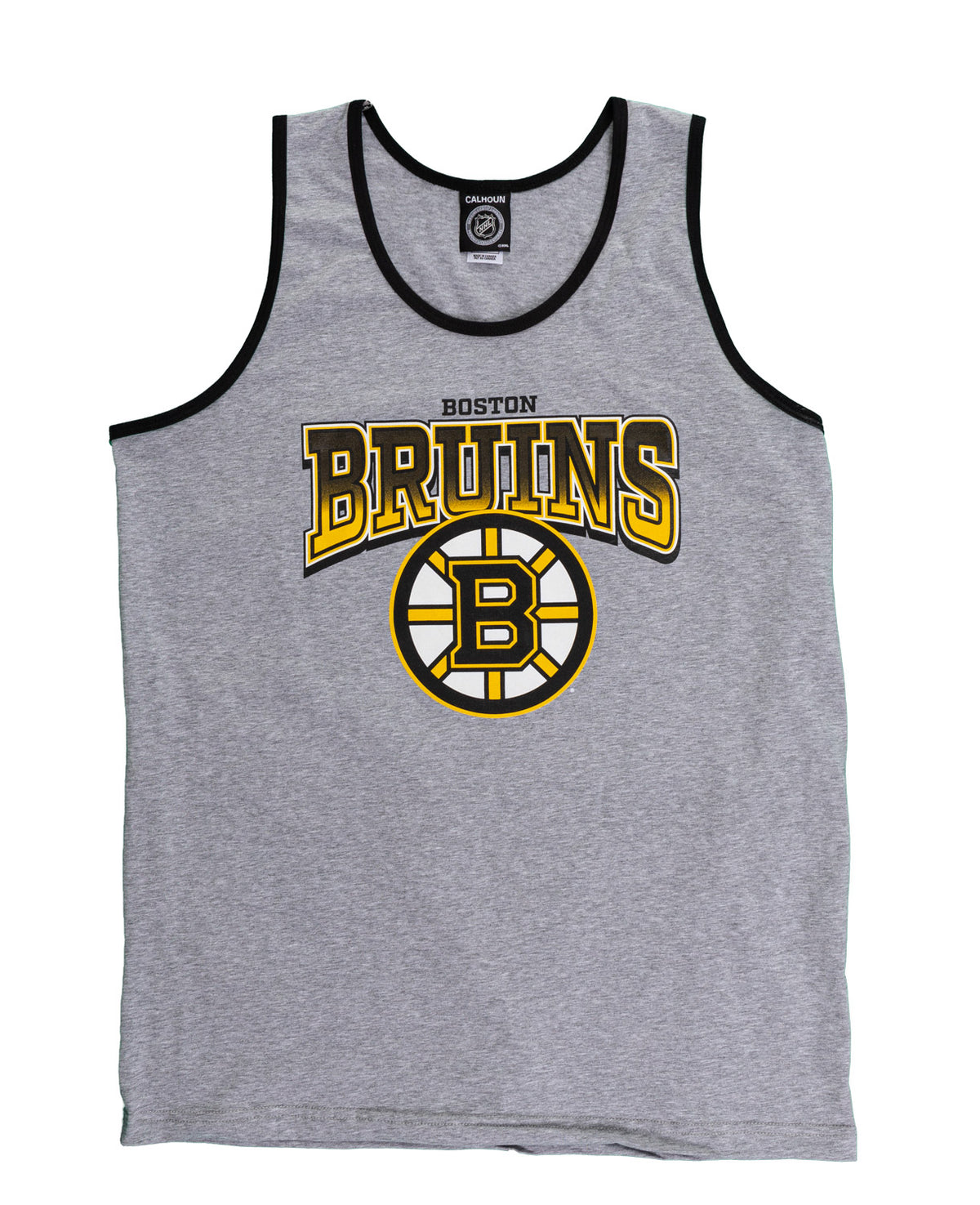 Boston Bruins Gradient Print Tank Top for Men