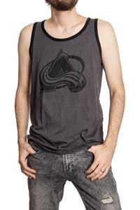 Load image into Gallery viewer, Colorado Avalanche Large Logo Tank - Blackout Collection
