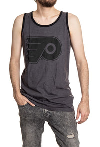 Load image into Gallery viewer, Philadelphia Flyers Large Logo Tank - Blackout Collection
