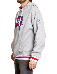 Load image into Gallery viewer, Montreal Canadiens &quot;Muskoka Style&quot; Premium Chenille Woven Logo Hoodie
