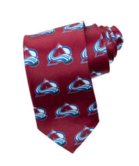 Load image into Gallery viewer, Colorado Avalanche Classic Logo Necktie in Red
