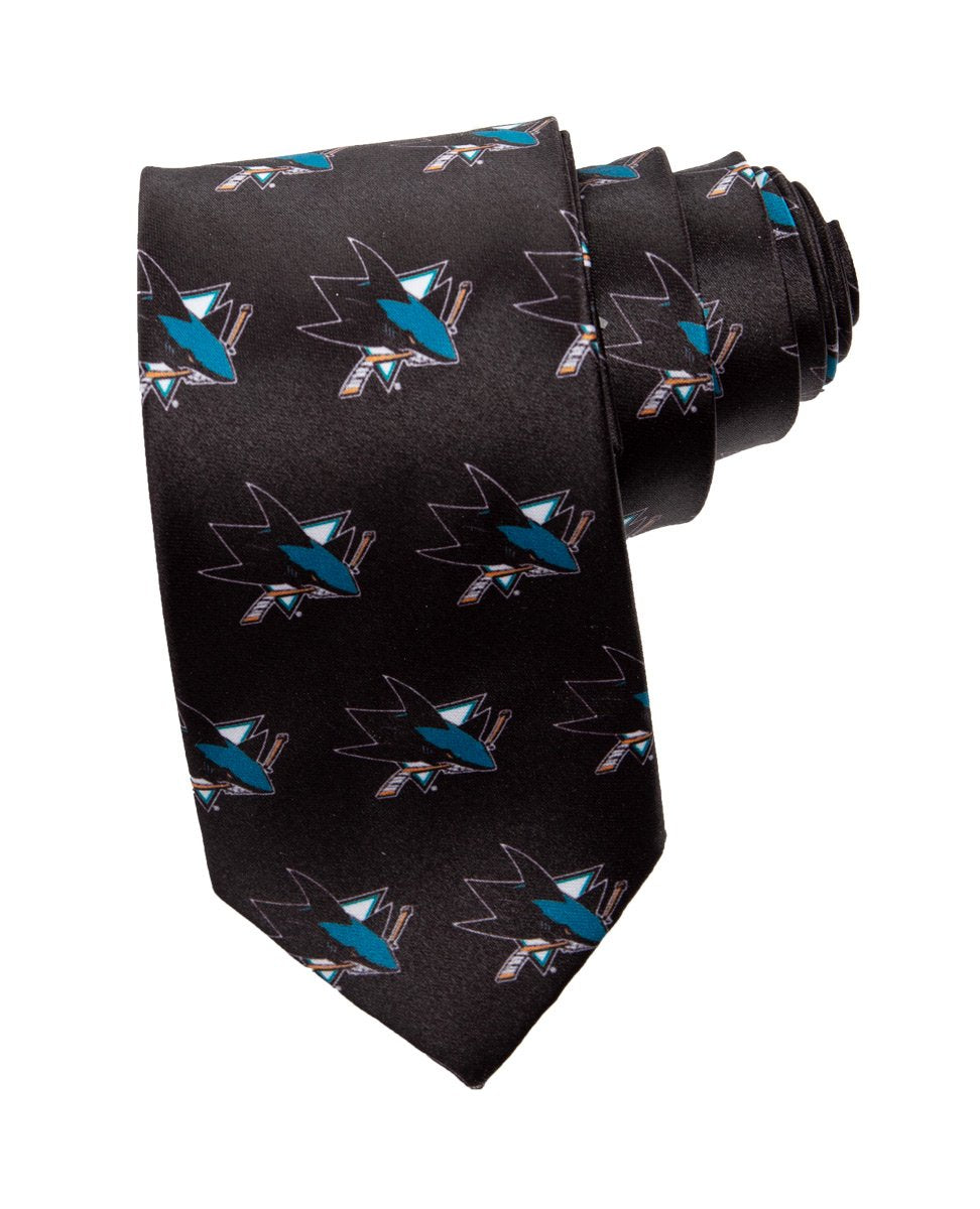 San Jose Sharks Classic Logo Necktie