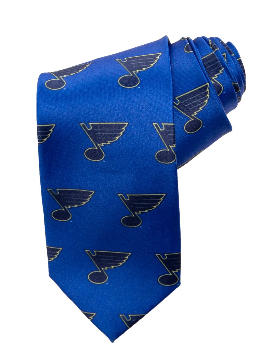 St. Louis Blues Classic Logo Necktie in Blue