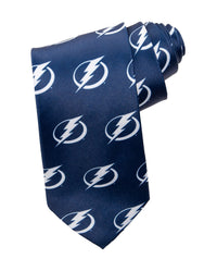 Load image into Gallery viewer, Tampa Bay Lightning Classic Logo Necktie
