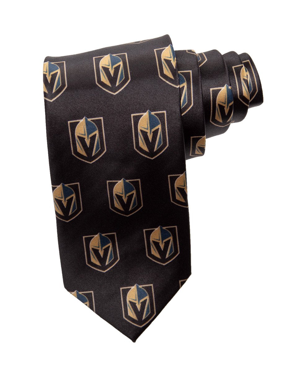 Vegas Golden Knights Classic Logo Necktie in Black