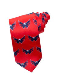 Load image into Gallery viewer, Washington Capitals Classic Logo Necktie in Red
