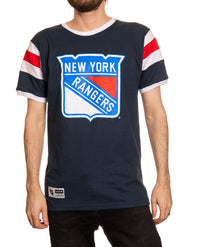 Load image into Gallery viewer, New York Rangers Varsity T-Shirt Front View
